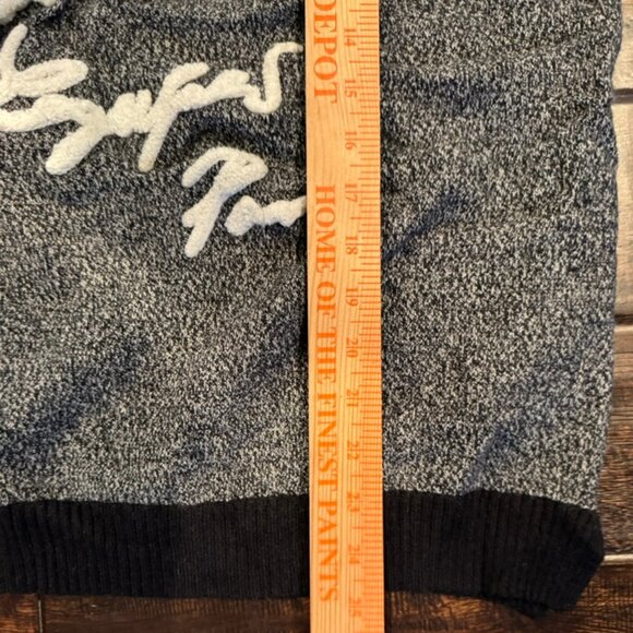 Karl Lagerfeld Paris Women’s Mockneck Sweater – Size Large – Marled Gray & Black - Picture 5 of 9